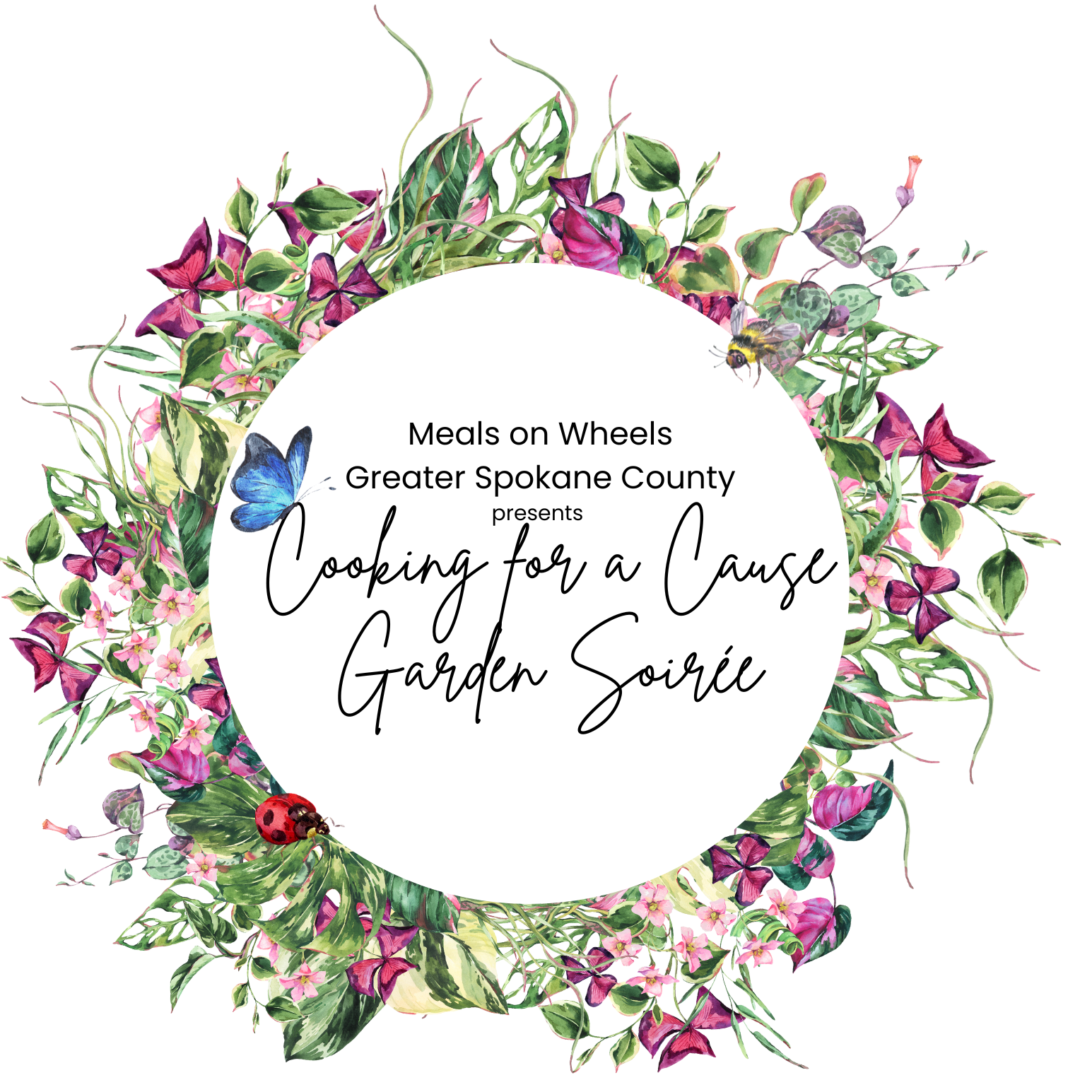 Cooking for a Cause - Garden Soiree - logo